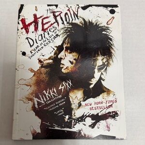 The Heroin Diaries by Nikki Sixx - MTV Books - Vintage copy!